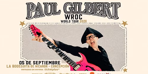 Paul Gilbert en Chile