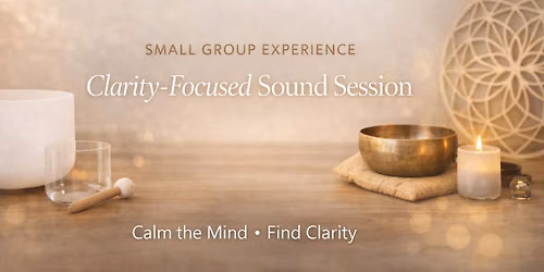 Clarity-Focused Sound Session in Harmony Nexus Studio every Thurthday