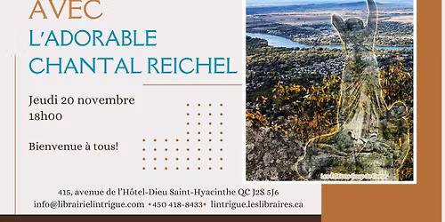 Lancement - Vers l'avenir, de Tamines \u00e0 Montr\u00e9al de L'Adorable Chantal Reichel