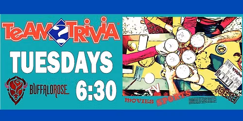 Tuesday Team Trivia - Buffalo Rose Restaurant Sky Bar