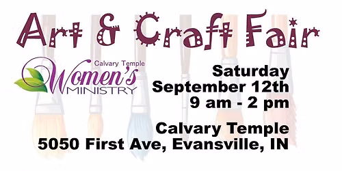 Calvary Temple WM Craft Fair