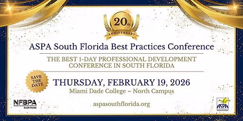 ASPA South Florida 20th Annual Best Practices Conference