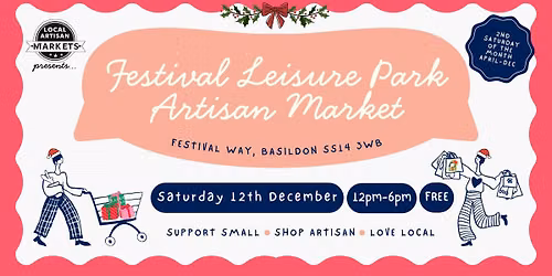 Festival Leisure Park Local Artisan Market \ud83d\udecd\ufe0f\ud83c\udf81