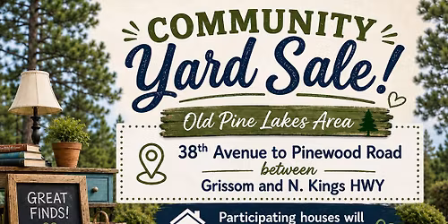 Old Pine Lakes Community Yard Sale 
