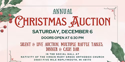 31st Annual Christmas Auction