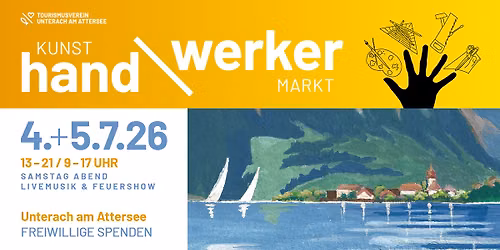 34. Kunsthandwerkermarkt Unterach am Attersee