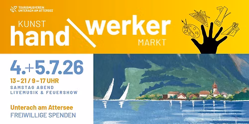34. Kunsthandwerkermarkt Unterach am Attersee