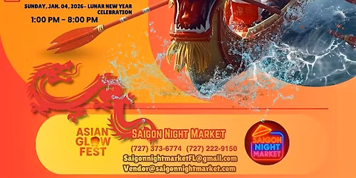 Vendor South Florida Asian Dragon Boat Festival , Lunar New Year 2026