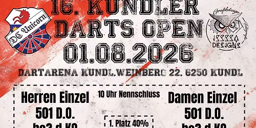 16. Kundler Darts Open