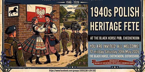1940s Polish Heritage fete commemorating 80 years of Checkendon army camp