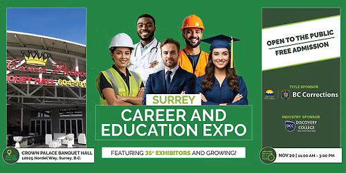FREE Surrey Career and Education Expo 2025