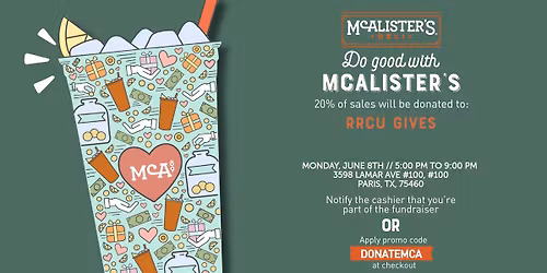 Do Good with McAlister's