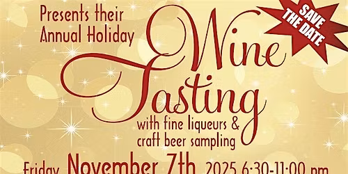 2025 Wine Tasting Fundraiser Presented by Shelby Township Lions Club