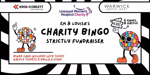 Em & Louisa's Charity Bingo for Liverpool Womens Strictly 2025
