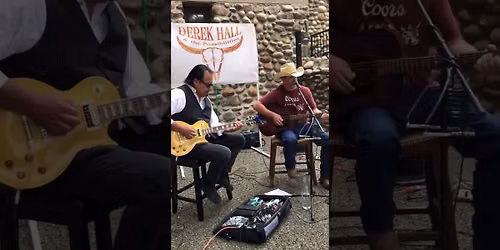 Derek Hall Duo on the upper patio!