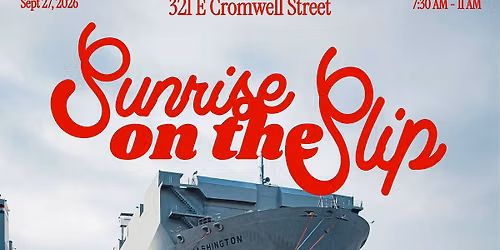 Sunrise on the Slip