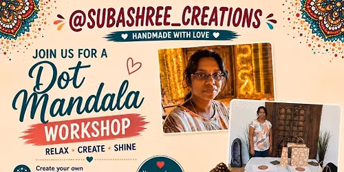 Dot Mandala Painting Workshop