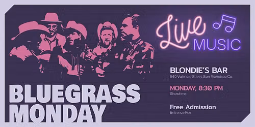 Free Bluegrass in San Francisco | Live Jam & Concert