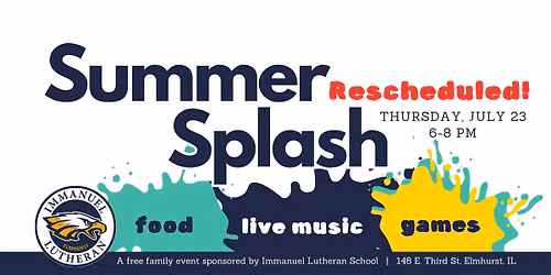 Immanuel Lutheran's Summer Splash
