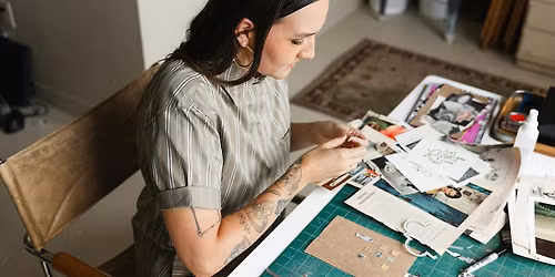 Collage & Wine Night with Lauren Wilcox