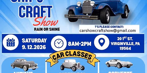 Annual Car and Craft Show