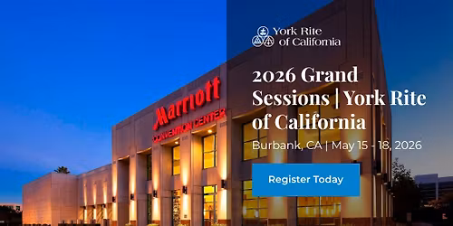 2026 Grand Sessions | York Rite of California