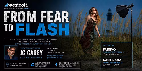 From Fear to Flash with Westcott's JC Carey - Los Angeles