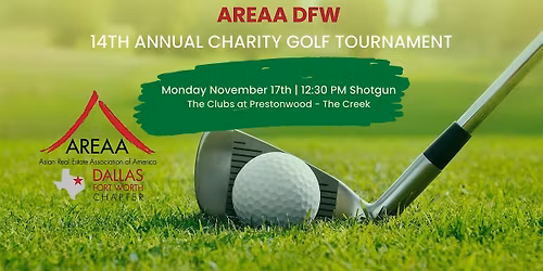 AREAA DFW 14th Annual Charity Golf Tournament