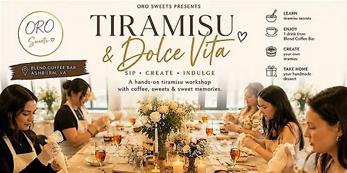 \u201c Tiramisu & Dolce Vita\u201d Workshop