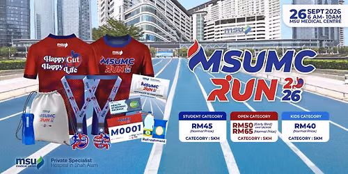 MSUMC RUN 2026 ( HAPPY GUT, HAPPY LIFE)