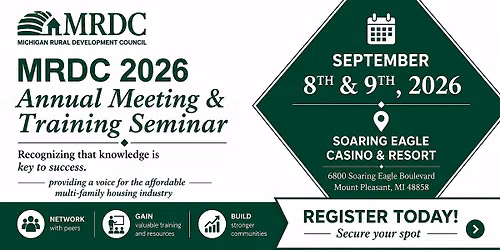 MRDC 2026 ANNUAL MEETING & TRAINING SEMINAR