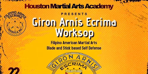 Giron Arnis Escrima Workshop - Houston, TX