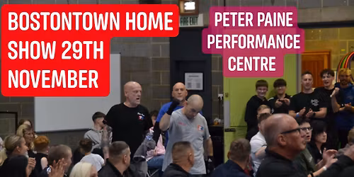 Boston Town Amateur Boxing home show