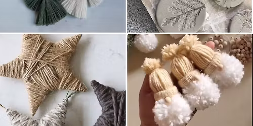 HOMESCHOOLERS MAKE N TAKE ORNAMENT MAKING CLASS