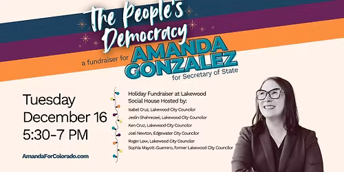 Holiday Fundraiser for Amanda Gonzalez