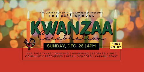 23rd Annual Kwanzaa Celebration