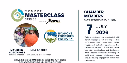 Member Masterclass - Roanoke Foodshed Network