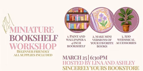 Build Your Own Miniature Bookshelf