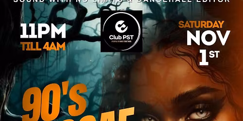 90S reggae dancehall night
