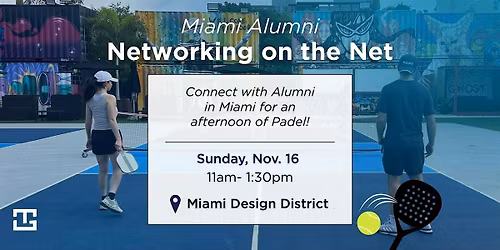 Networking on the Net: TAMID Alumni Miami Padel