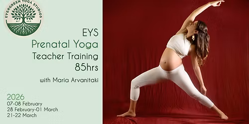 EYS Prenatal Yoga Teacher Training 85hrs