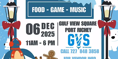 VENDORS WANTED Winter Fest Port Richey