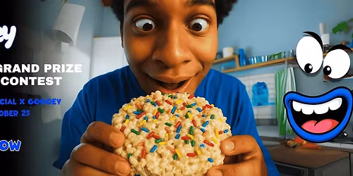 Goooey Rice Krispie Eating Competition at Topanga Social