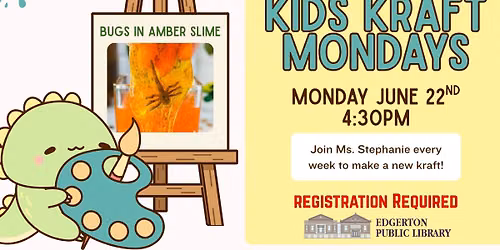 Kids Kraft Mondays