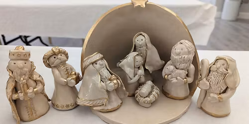 Christmas Ceramic Nativity Set