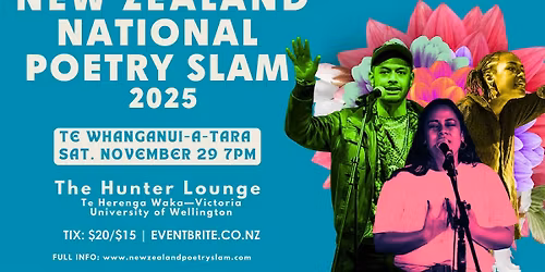 New Zealand Poetry Slam - Nationals 2025