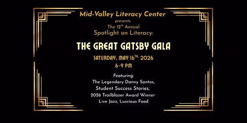 Spotlight on Literacy: The Great Gatsby Gala