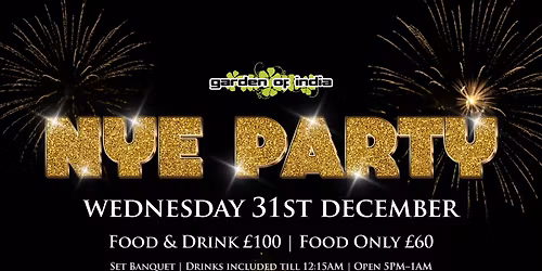 NYE PARTY AT GARDEN OF INDIA \ud83c\uddee\ud83c\uddf3 \ud83d\ude0e 