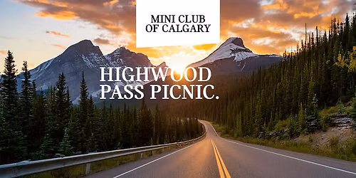 MINI Club of Calgary: Highwood Pass Picnic