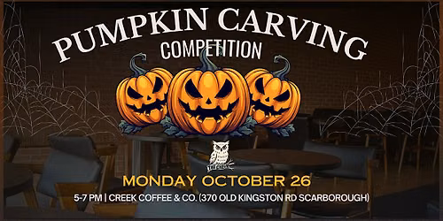 Pumpkin Carving Night at The Creek